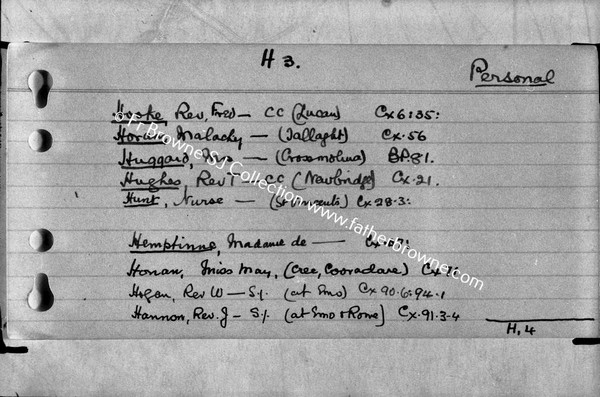 FR BROWNES INDEX